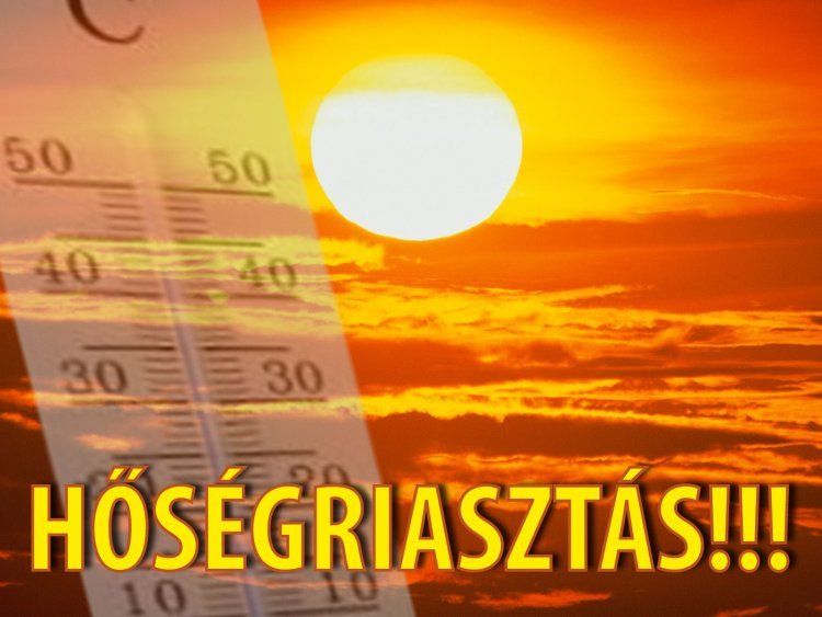 Tájékoztatás rendkívüli hőséggel kapcsolatban