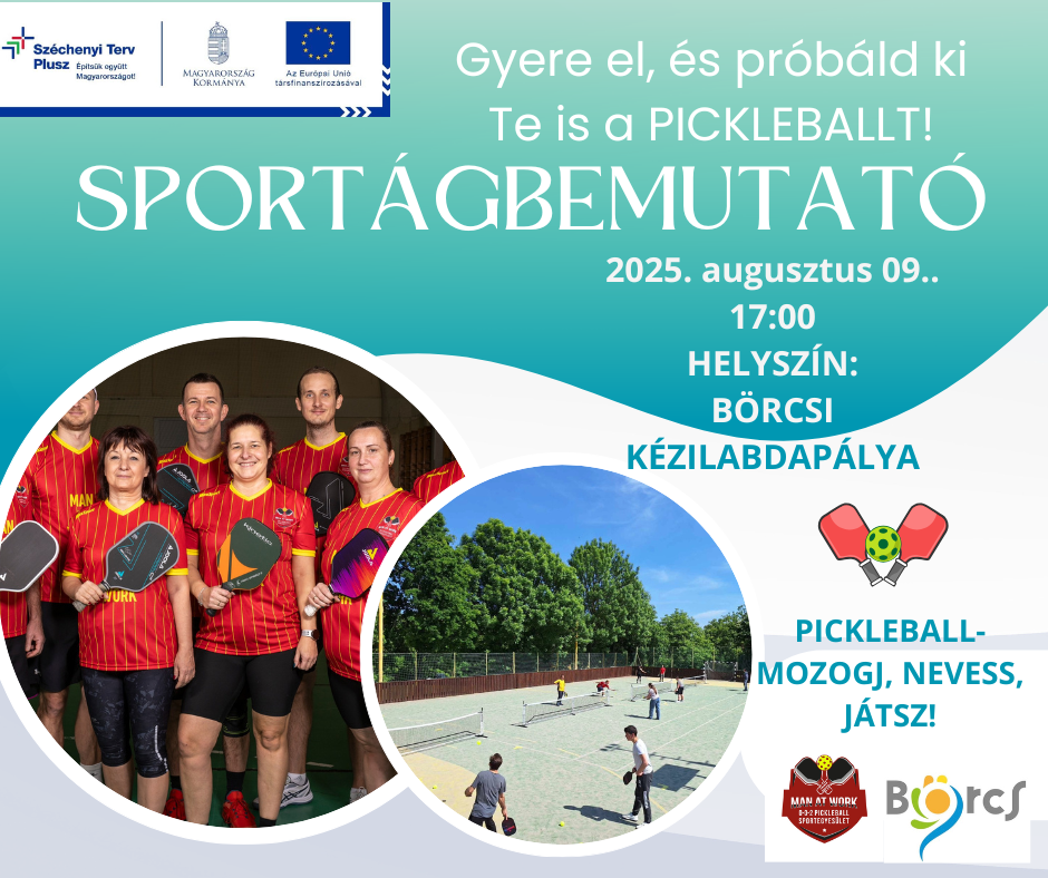 Pickleball sportágbemutató